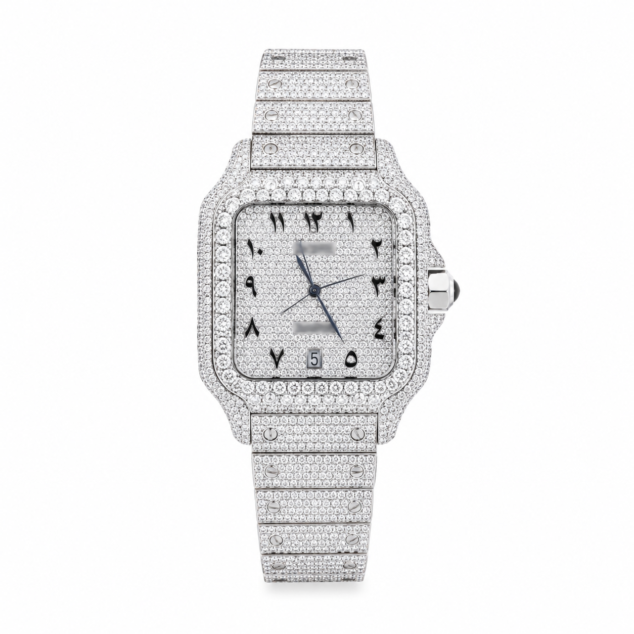 Moissanite Arabic Watch