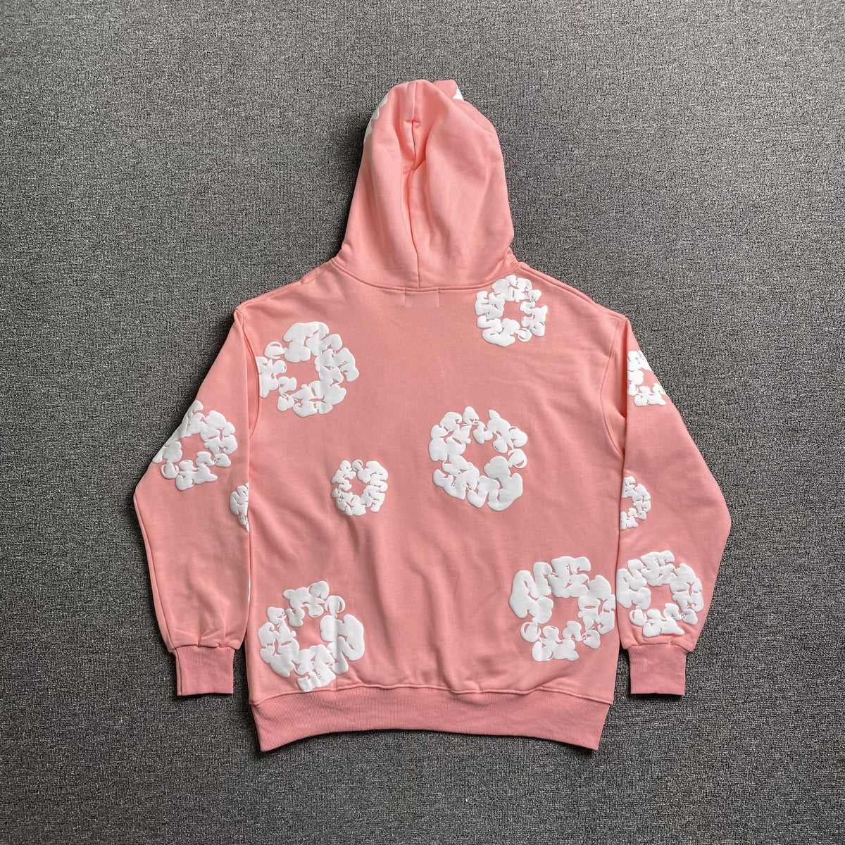 DENIM TEARS COTTON WREATH HOODIE PEACH