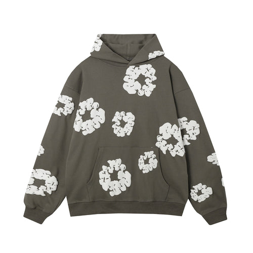 DENIM TEARS COTTON WREATH HOODIE OLIVE