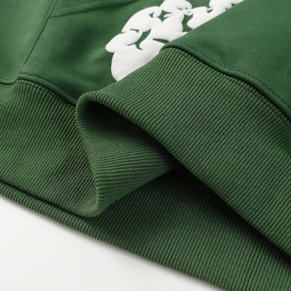DENIM TEARS COTTON WREATH HOODIE DARK GREEN