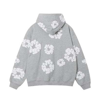 DENIM TEARS COTTON WREATH HOODIE GREY