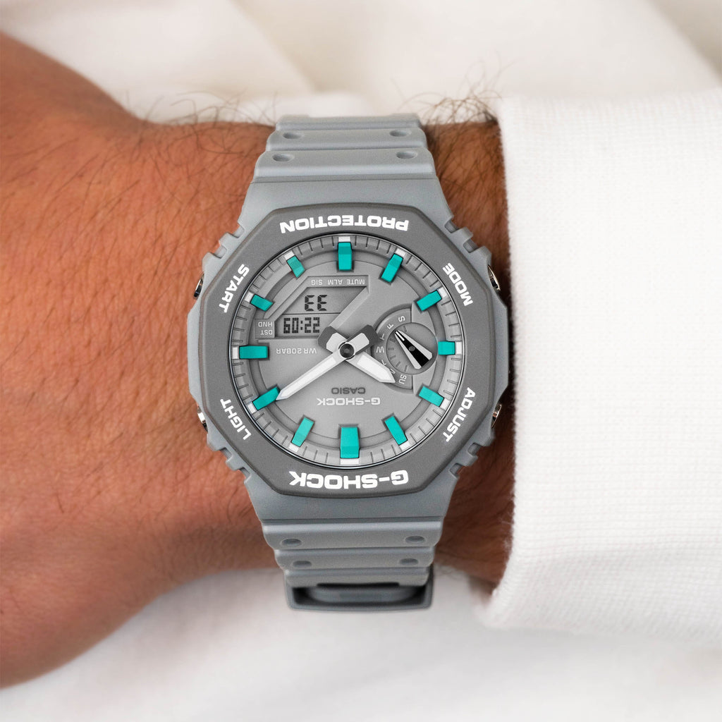 Casio G-Shock | Grey Tiffany | Custom CasiOak