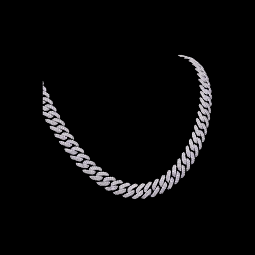Moissanite Cuban Chain