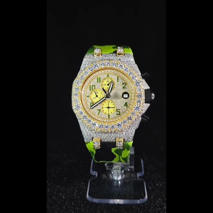 Moissanite Strap Watch