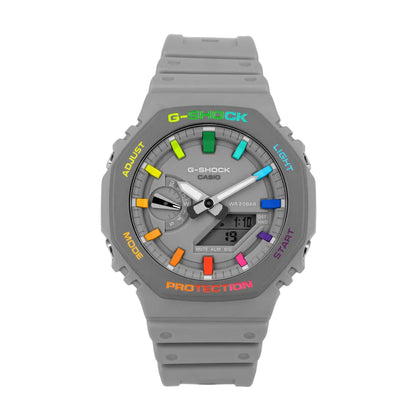 Casio G-Shock | Grey Rainbow | Custom CasiOak