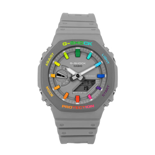 Casio G-Shock | Grey Rainbow | Custom CasiOak