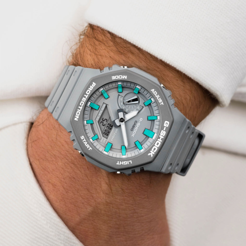 Casio G-Shock | Grey Tiffany | Custom CasiOak