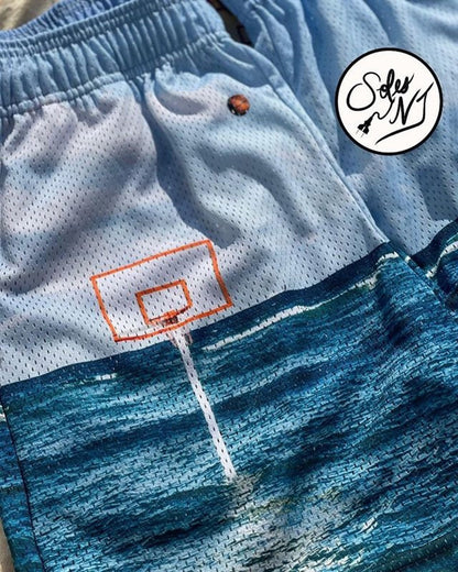 EE Shorts Basketball Ocean
