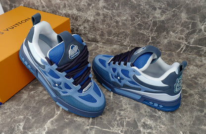 LOUIS VUITTON LV SKATE SNEAKER BLUE