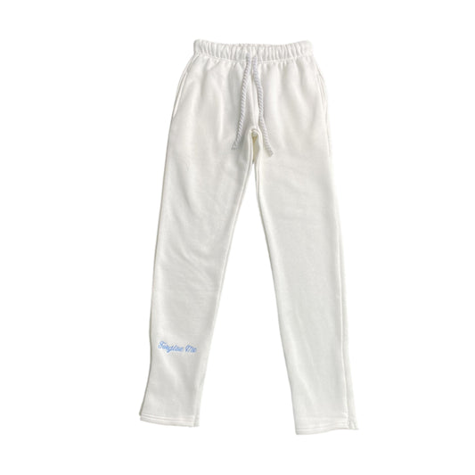 SYNA WORLD SYNA LOGO SWEATPANTS WHITE