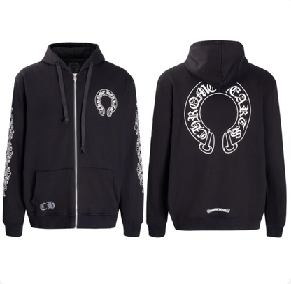 Chrome Hearts New Zip Up Hoodie -5001