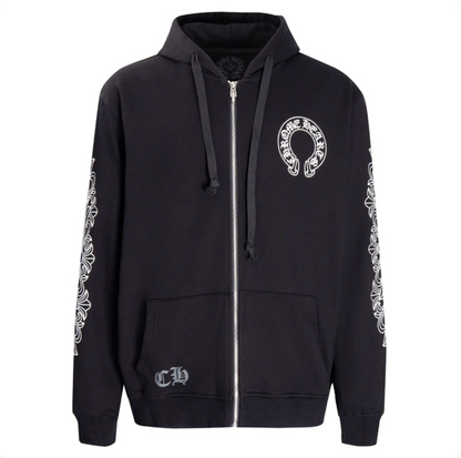 Chrome Hearts New Zip Up Hoodie -5001