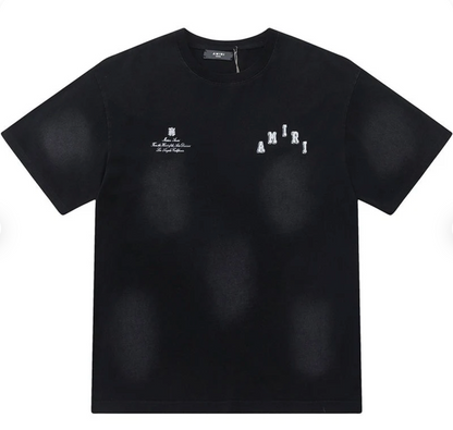 AMIRI LOGO Print Short Sleeve T-shirts